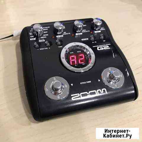 Гитарный процессор zoom G2 Одинцово