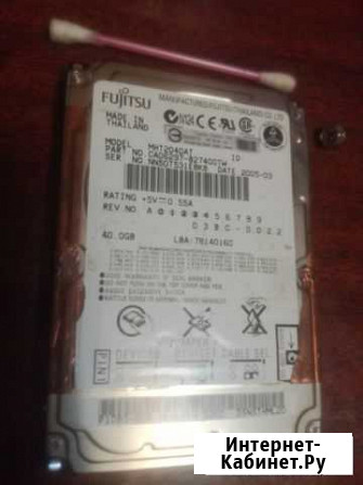 Жесткий диск fujitsu MHT2040AT 40 гб ATA для ноут Омск - изображение 1