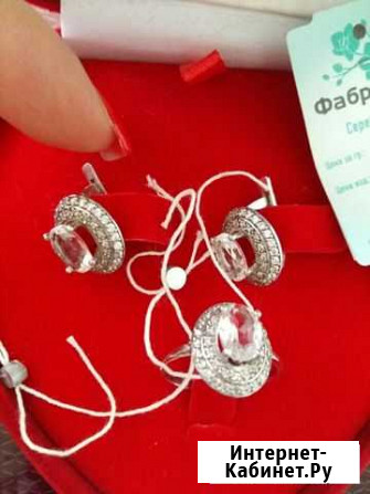 Комплект серебряный Нальчик - изображение 1