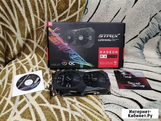 Asus AMD Radeon RX 570 strix OC Саратов - изображение 1