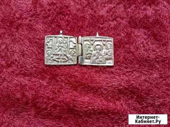 Складень двухстворчатый («Солдатский»), xviii в Томск