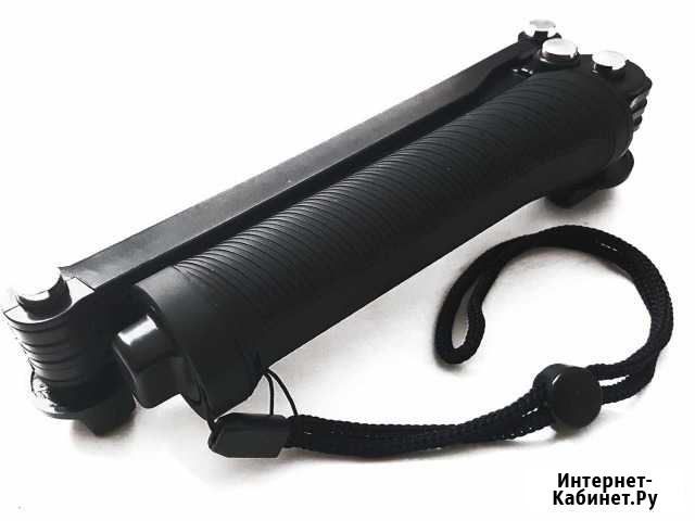 Монопод для спорт камер 3 в 1 (черный) Оренбург - изображение 1