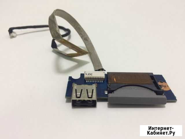 Плата USB+CR ноутбука Samsung NP530U4C, NP535U4C Волгоград - изображение 1