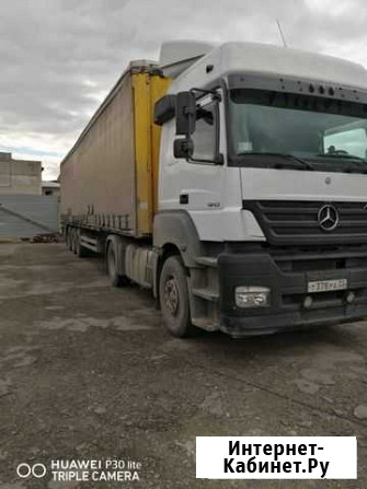 Седельный тягач Mercedes-Benz Axor 1843 с полуприцепом Krone Новосибирск - изображение 1