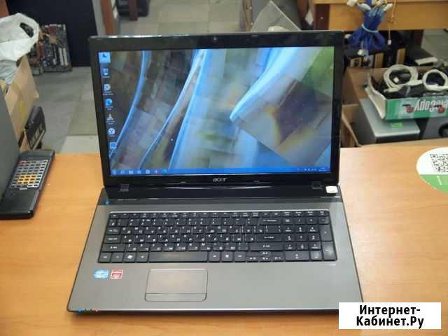 17.3 Ноутбук Acer i5-2430/ 6Gb/ 500Gb/ Видео 1Gb Череповец - изображение 1