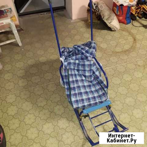 Санки на колесах детские Томск - изображение 1