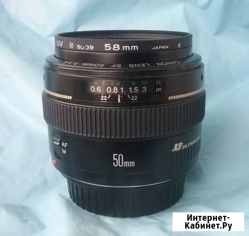 Canon EF 50mm 1.4 USM Красноярск - изображение 1