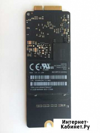 Apple SSD 512Gb samsung MZ-DPC5120 Уфа - изображение 1