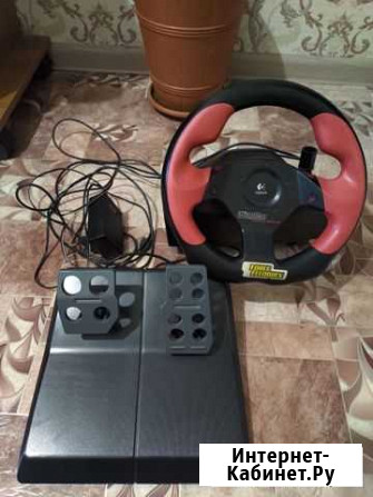 Игровой руль logitech Тихвин - изображение 1