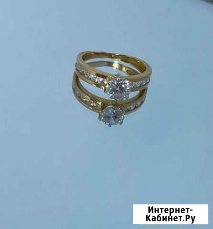 Кольцо золото 585 (та 68527 ) Калуга - изображение 1