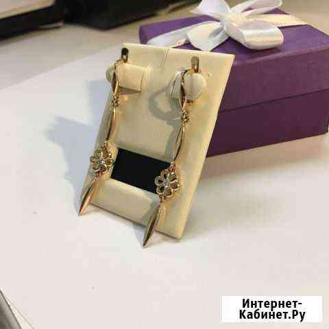 Золотые серьги 585пр. 3,31гр. В143 Ижевск