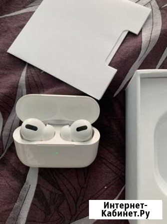 Беспроводные наушники apple airpods pro Как оригин Щербинка - изображение 1