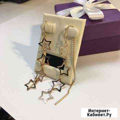 Золотые серьги 585пр. 2,57гр. В143 Ижевск