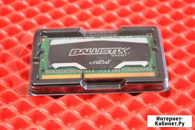 Память SO-dimm DDR3L Crucial Ballistix 1866 мгц Вологда - изображение 1