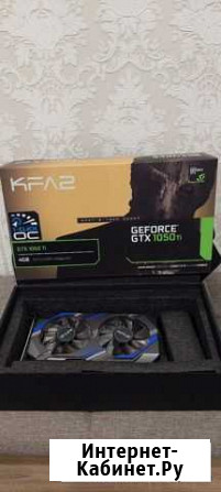 Видеокарта KFA2 gtx 1050 ti 4gb Ижевск - изображение 1