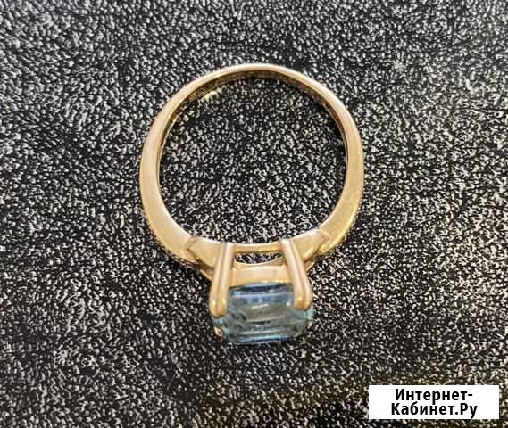 Золотое кольцо с топазом Иркутск - изображение 1