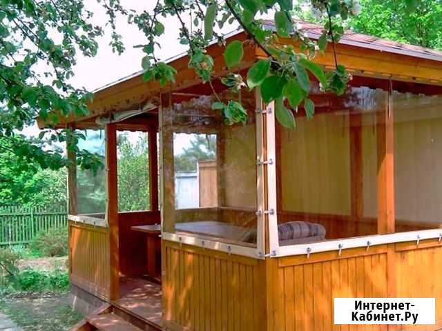 Мягкие окна для летней кухни арт.08-32 Казань - изображение 1