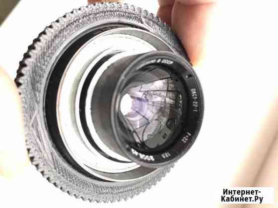 Объектив окс 1-22-1 22/2.8 e-mount nex + gear ring Самара