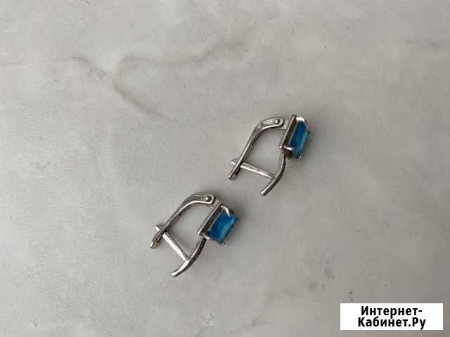 Серебряные серьги Липецк - изображение 1