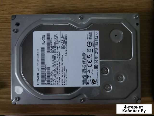 Жесткий диск 3TB Hitachi (не рабочий) Пересвет - изображение 1