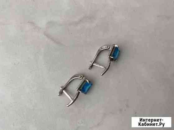 Серебряные серьги Липецк