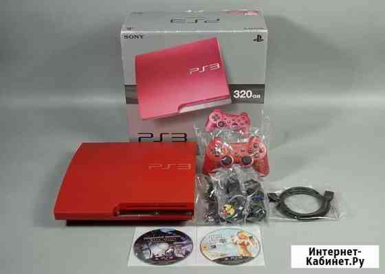 Playstation 3 320gb red limited Владивосток