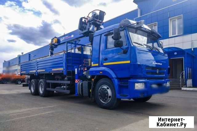 Открытый бортовой камаз 65117 до 15т Калуга - изображение 1