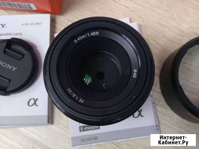 Объектив sony FE 1.8/50 Ижевск - изображение 1
