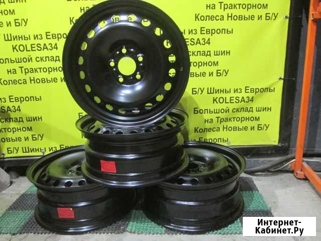 Диски R16 5x108 штампованные новые Волгоград - изображение 1