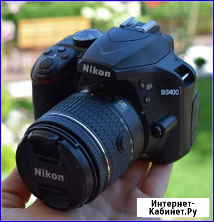 Зеркальный фотоаппарат Nikon D3400 kit Балашов - изображение 1