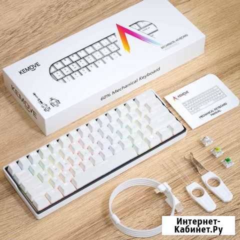 Механическая клавиатура kemove dk61 snowfox Томск - изображение 1
