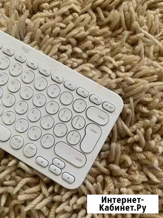 Клавиатура logitech k380 (белая) Астрахань - изображение 1