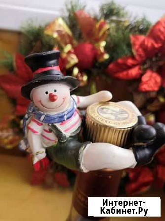 Украшение для новогодней бутылки Тула - изображение 1