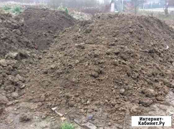 Грунт суглинок на подсыпку Калининград