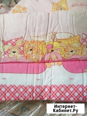 Бортики в детскую кроватку бу Киров - изображение 1