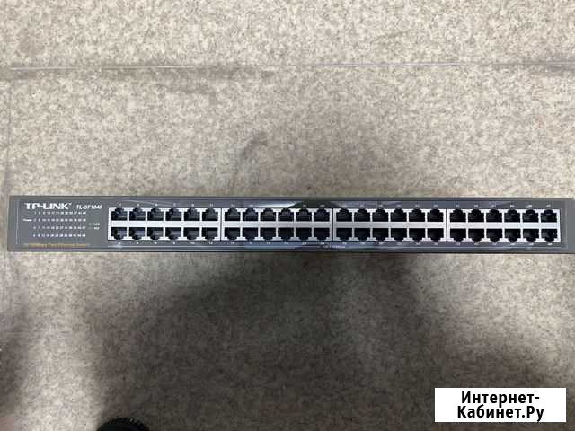 Коммутатор TP-link TL-SF1048 (48 портов) Хабаровск - изображение 1