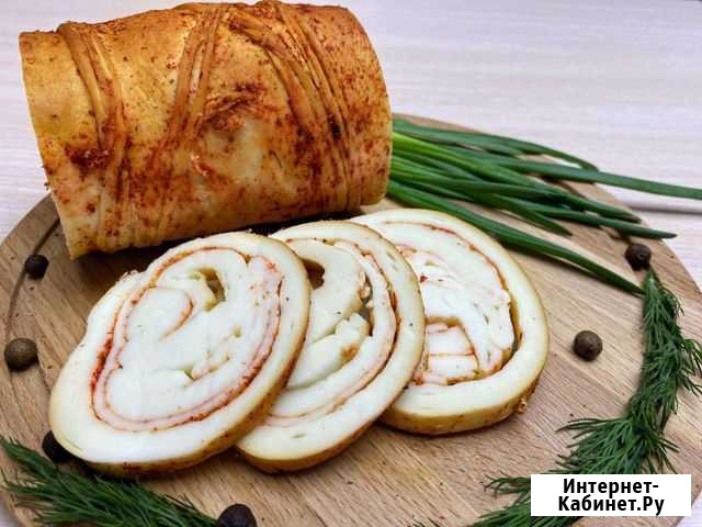 Сыр рулет копченый/белый/с специями Майкоп - изображение 1