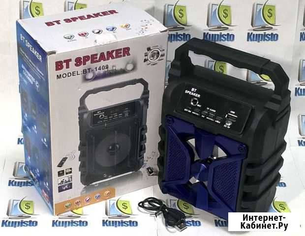 Колонки bluetooth с Wi-Fi, FM, USB Сыктывкар - изображение 1