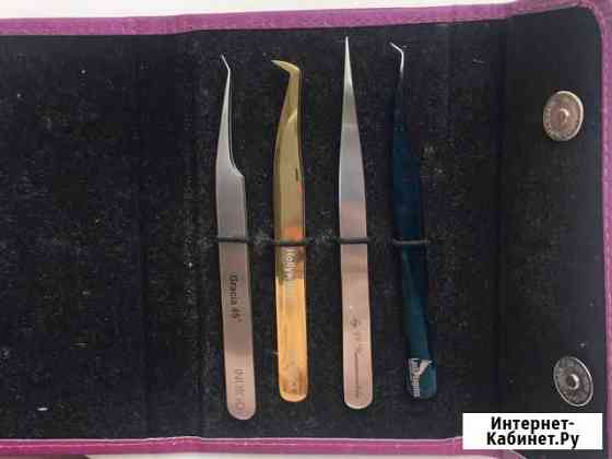 Пинцет для наращивания ресниц Череповец