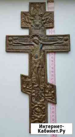 Крест латунный, 35 см Киров