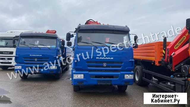 Бортовой автомобиль с кму камаз 65117 Fassi F245 Москва - изображение 1