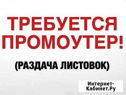 Промоутер раздача листовок Лиски - изображение 1
