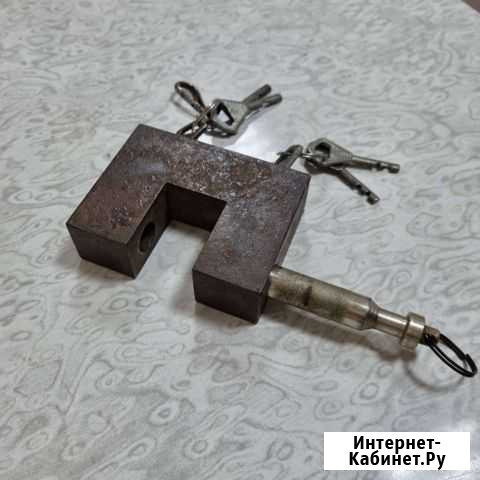 Замок навесной с двумя ключами Абакан - изображение 1