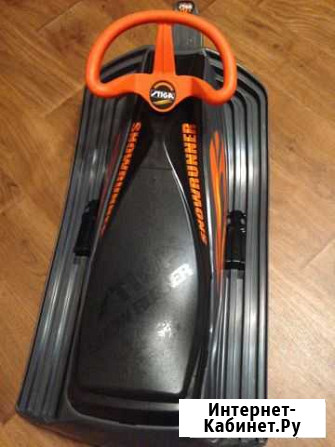 Детский снегокат Stiga Snow Runner Flames Сельцо - изображение 1