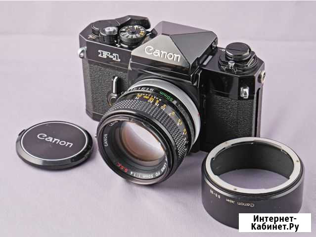 Canon F-1 с объективом Новосибирск - изображение 1