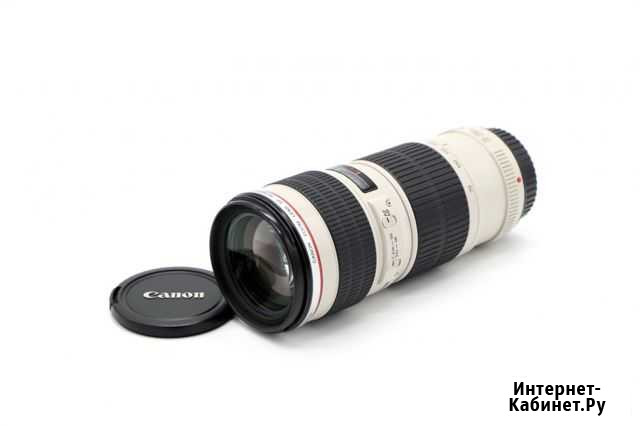Объектив canon 70-200 f4 Новокузнецк - изображение 1