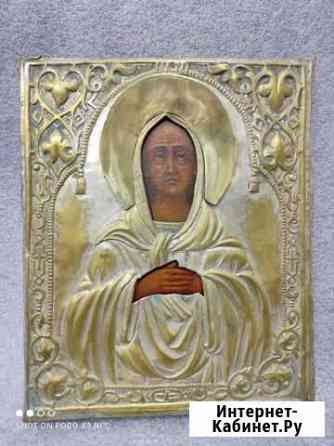 Старинная икона Анна Пророчница 19 век Рыбинск