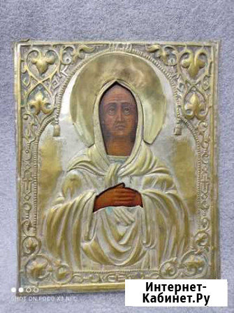 Старинная икона Анна Пророчница 19 век Рыбинск - изображение 1