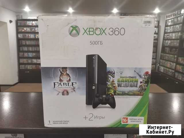 Xbox 360 Slim E 500GB (Б/У) Кострома - изображение 1