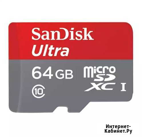 Карта памяти MicroSD SanDisk 64 и 32 gb Чебоксары - изображение 1
